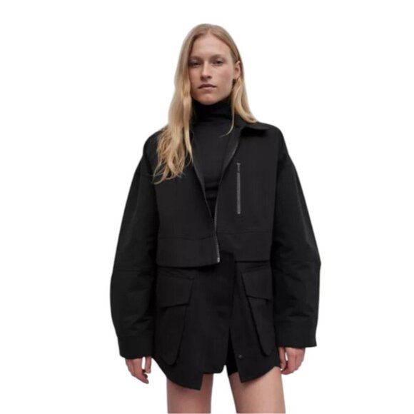 lululemon athletica Jackets & Blazers - New Women's Lululemon Glyde 2-in-1 Adaptable Jacket Black X Large